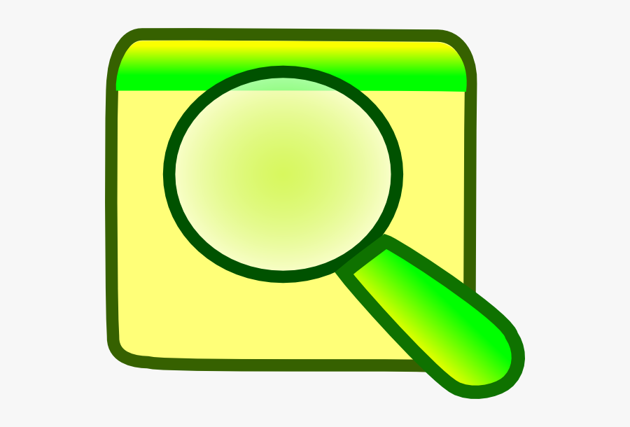 Search Icon - Finder Clip Art, Transparent Clipart