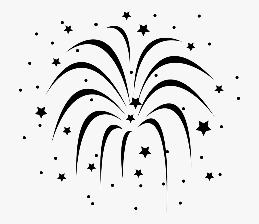 Celebrate Black And White, Transparent Clipart