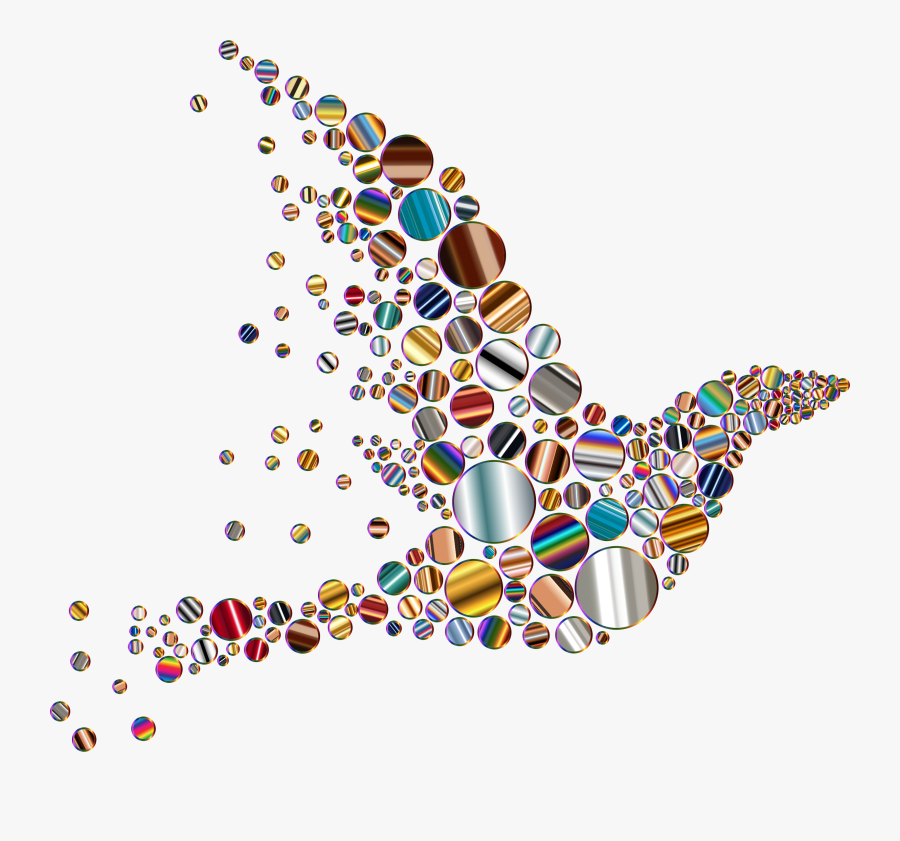 Physcedelic Clipart Celebration - Dibujos Con Circulos De Colores, Transparent Clipart