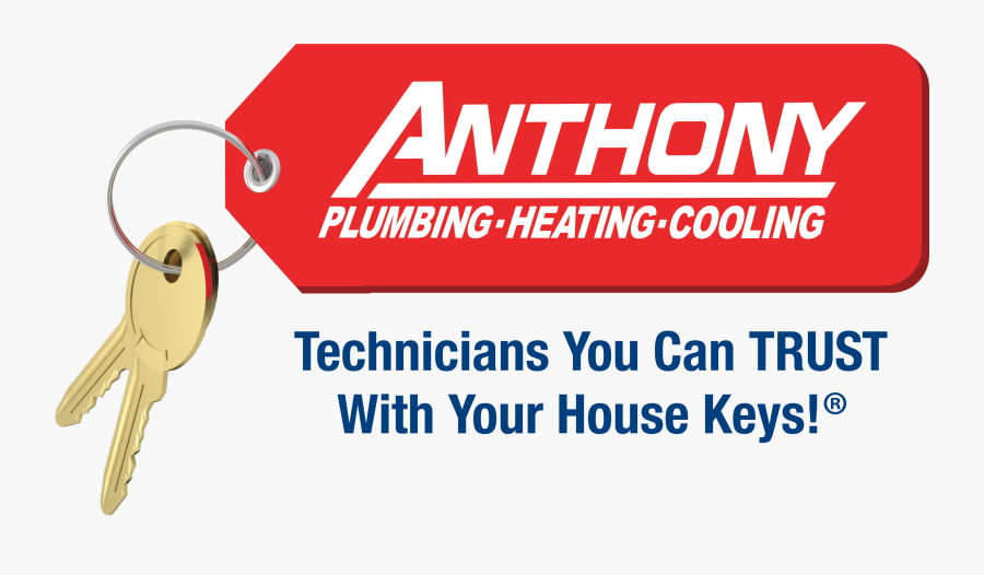 Transparent Tupperware Logo Png - Anthony Plumbing Heating And Cooling Logo, Transparent Clipart