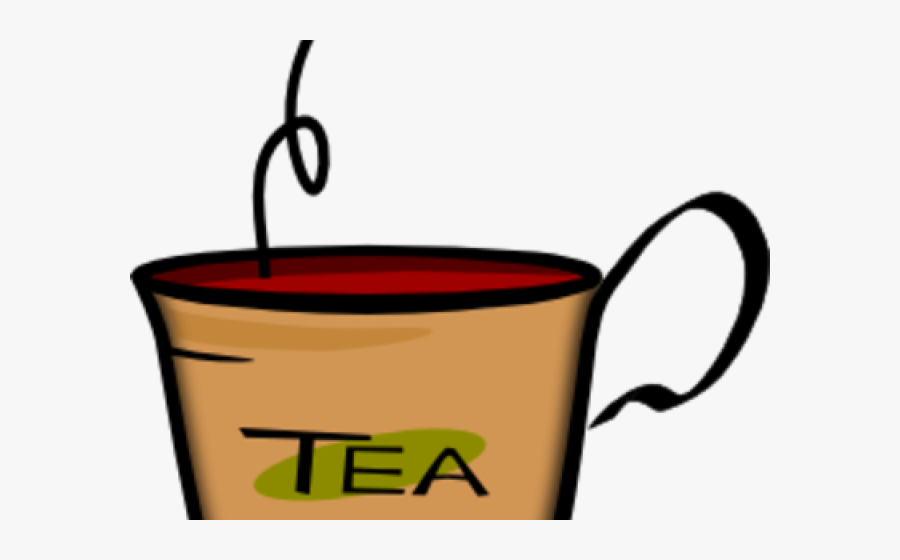 Cartoon Cup Of Tea, Transparent Clipart