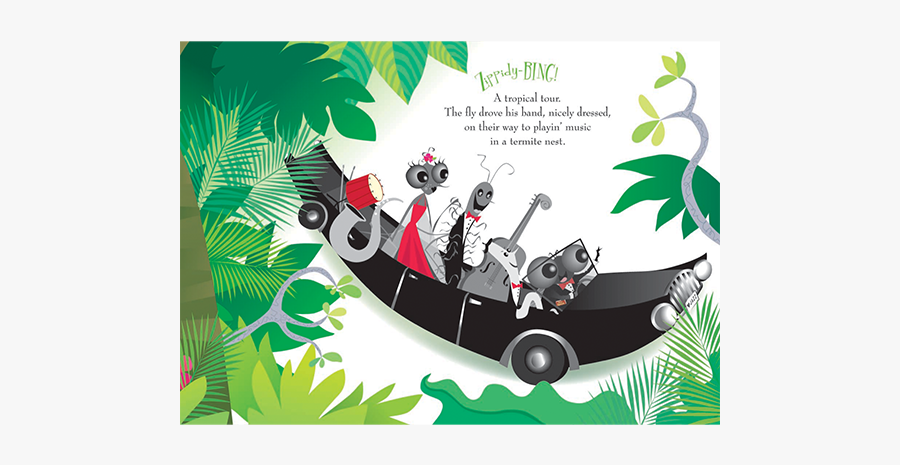 Fly Audio The Jungle - Matthew Gollub Book Illustrations, Transparent Clipart