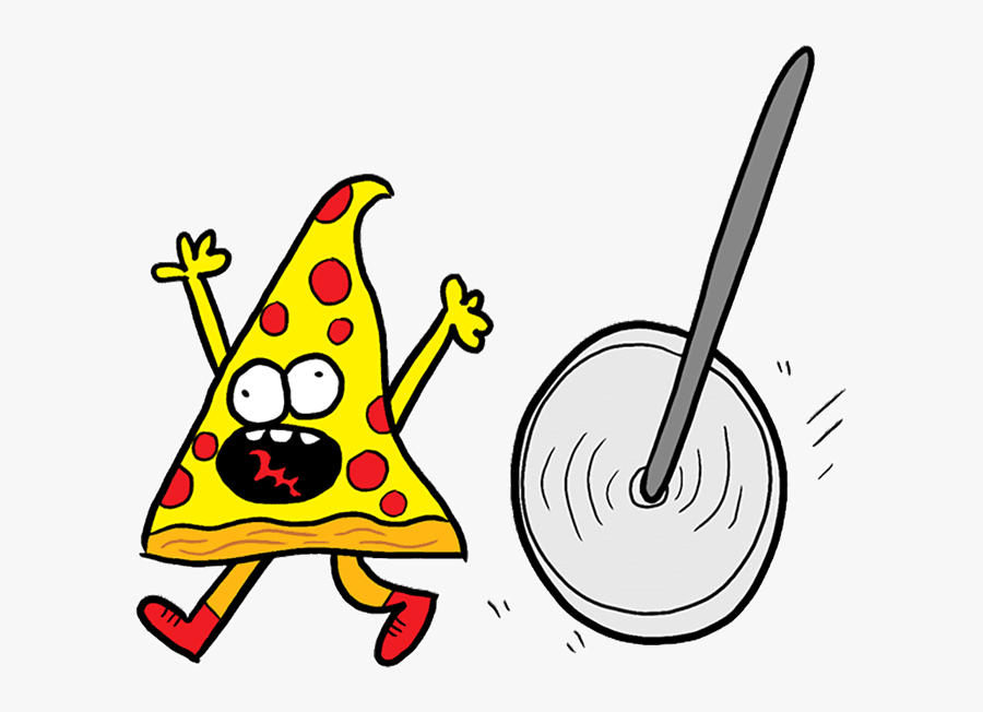 Jon Bergerman How To Eat Pizza Work Illustration, Transparent Clipart