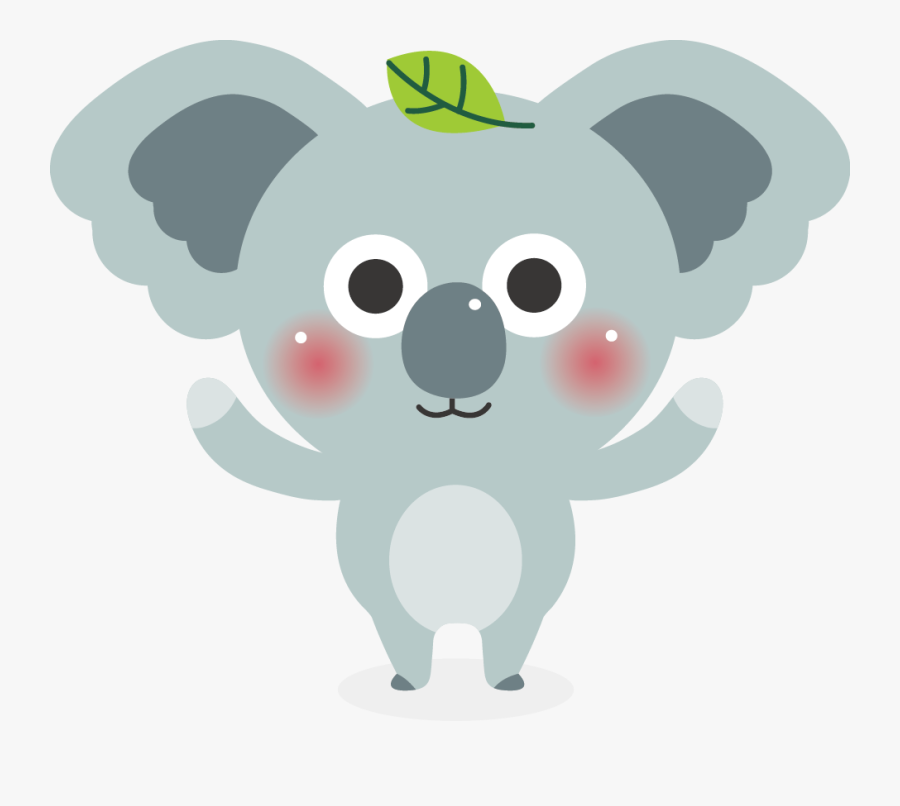 Koala Cartoon Elephant - Elephant, Transparent Clipart
