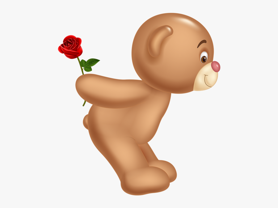 Teddy With Valentine Image - Cliparts Kostenlos Transparent Teddys Png, Transparent Clipart