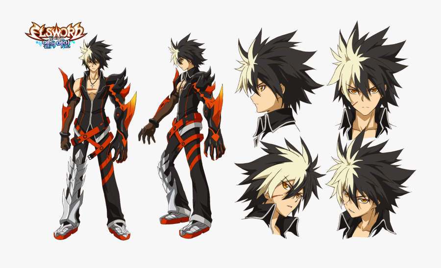 Elsword Anime Characters Sheets - Elsword El Lady Nexon, Transparent Clipart