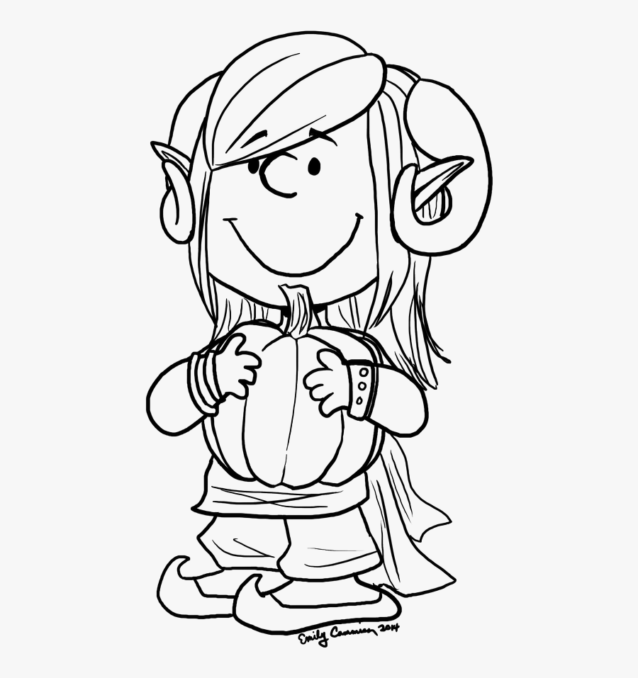 Peanuts Characters Lineart Cartoon , Free Transparent Clipart