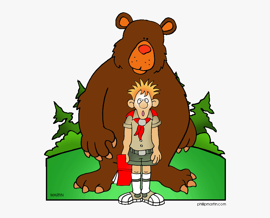 Transparent Sleeping Clipart - Cartoon Bear In Forest, Transparent Clipart