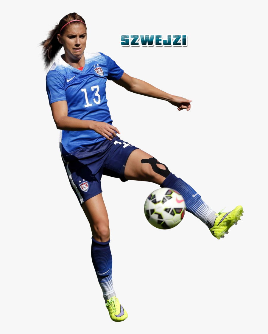 Alex Morgan Clipart - Alex Morgan Uswnt Transparent, Transparent Clipart