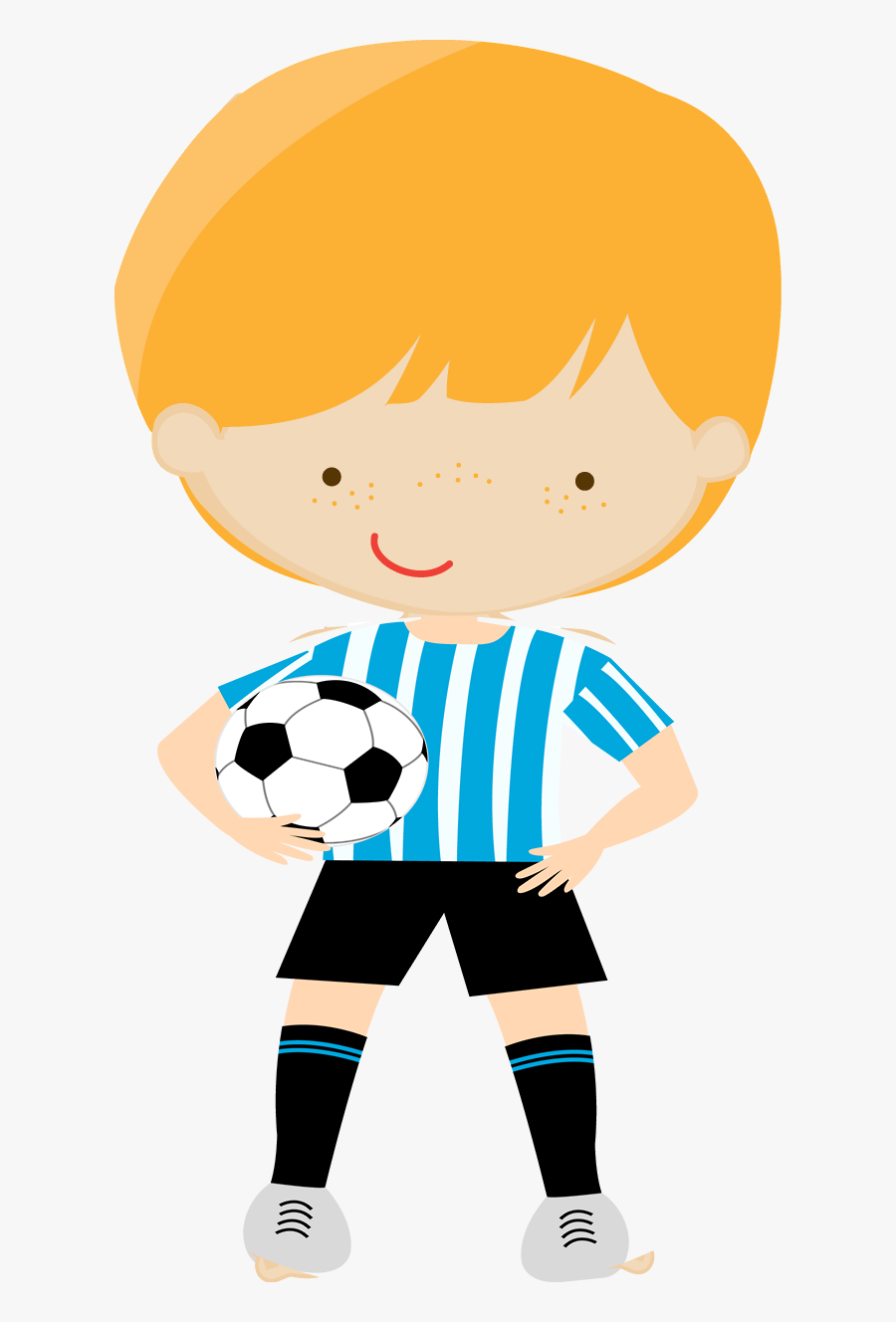 Niño Futbolista Clipart, Transparent Clipart