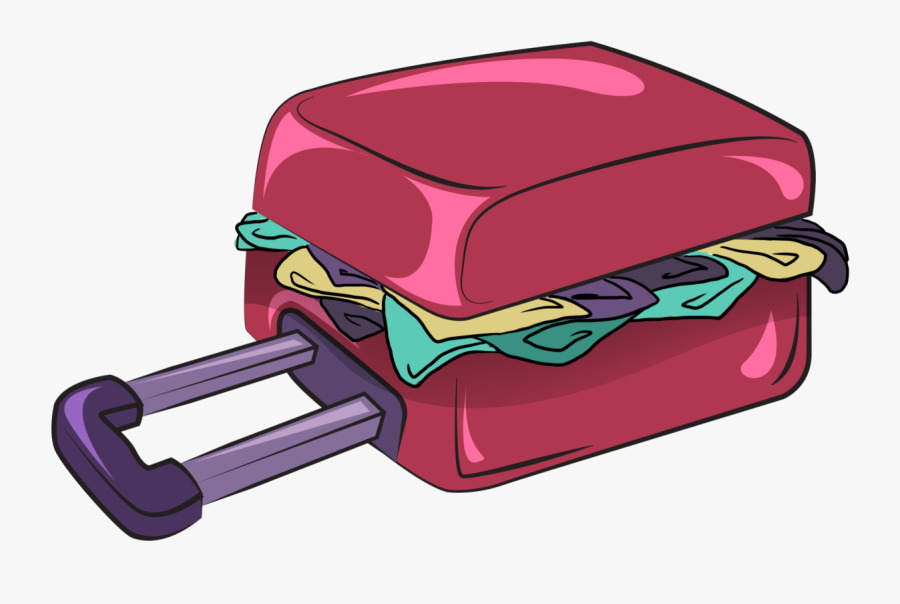 People Packing Bags - Fast Food, Transparent Clipart