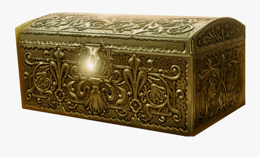 Magical Pirate Chest - Antique Box, Transparent Clipart