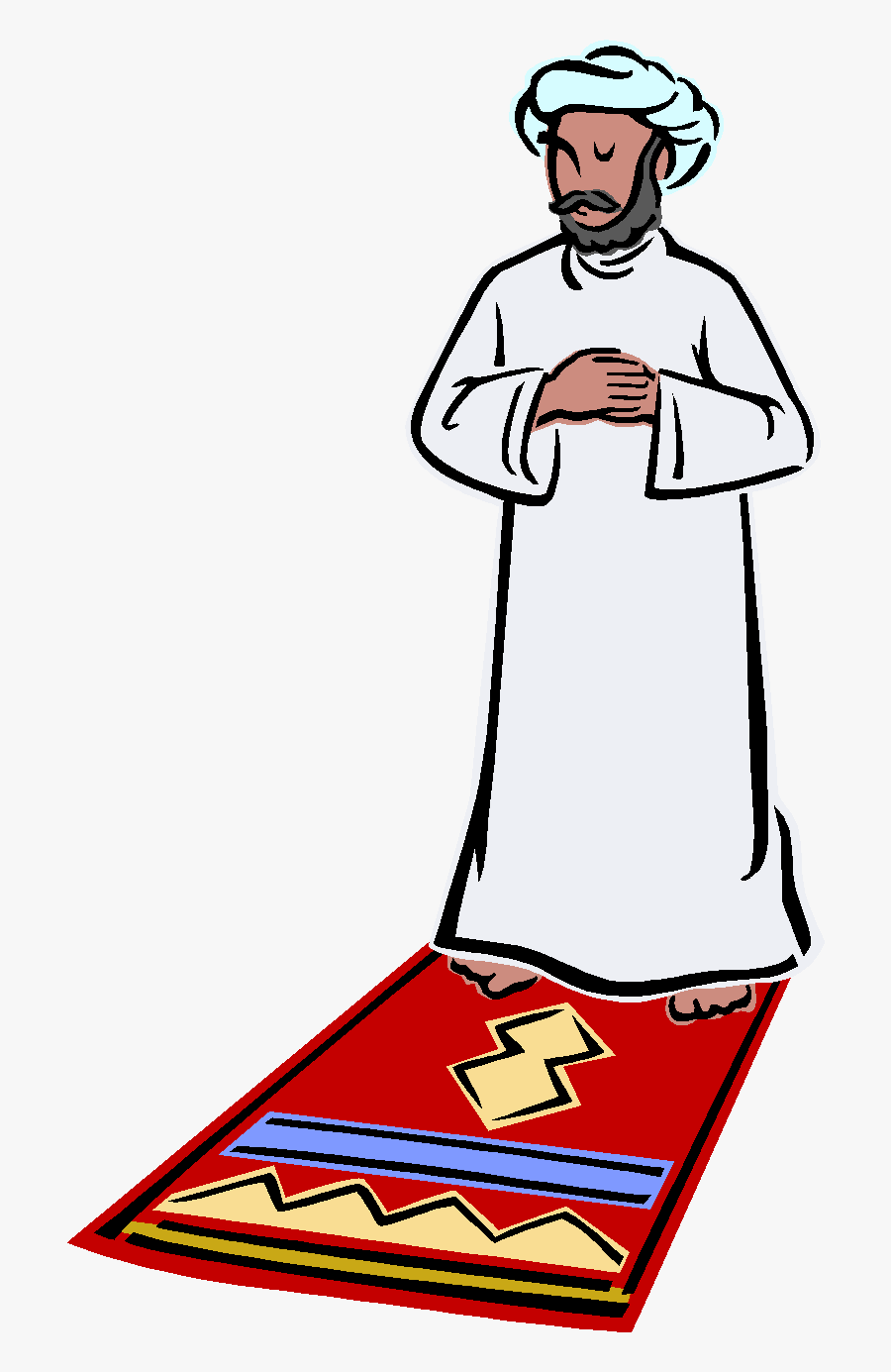 The Problems Facing Muslims Living In Britain Today - Muslim Pray Png, Transparent Clipart