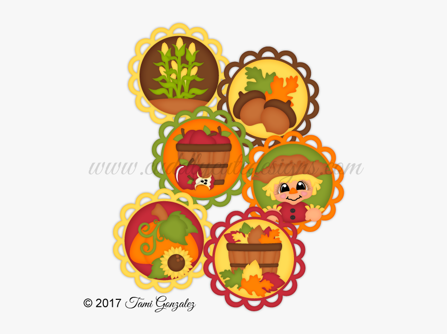 Fall Tokens, Transparent Clipart