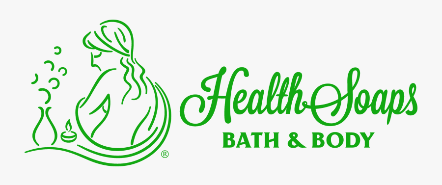 Health Soaps Bath & Body - Calligraphy, Transparent Clipart