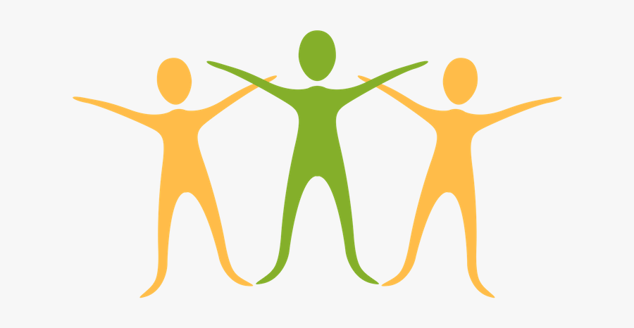 Marketing Clipart Self Help Group - People Raising Hands Vector, Transparent Clipart