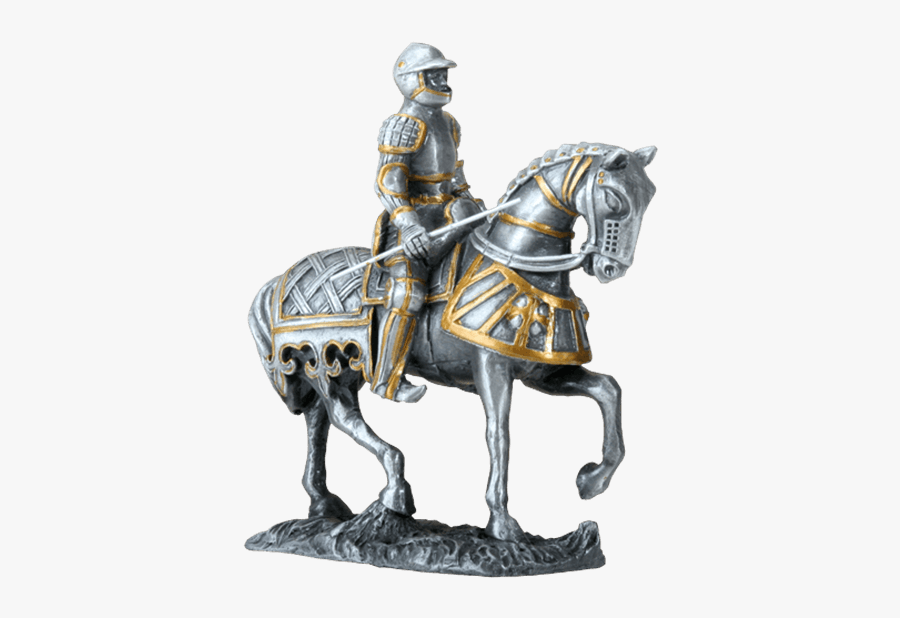 Clip Art Knight On Horse - German Medieval Knight, Transparent Clipart