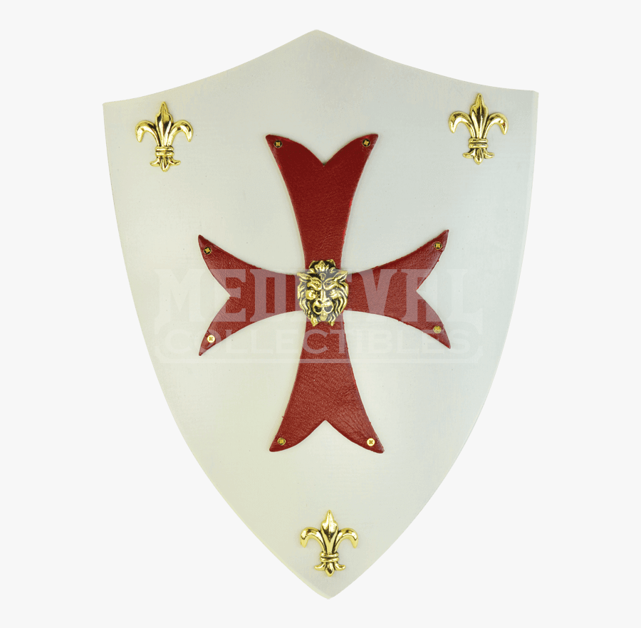 Medieval Knight Shield - Crusader Shield, Transparent Clipart