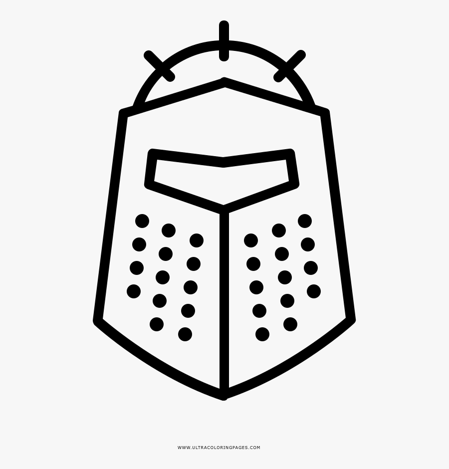 Transparent Knights Helmet Clipart - Helmet, Transparent Clipart