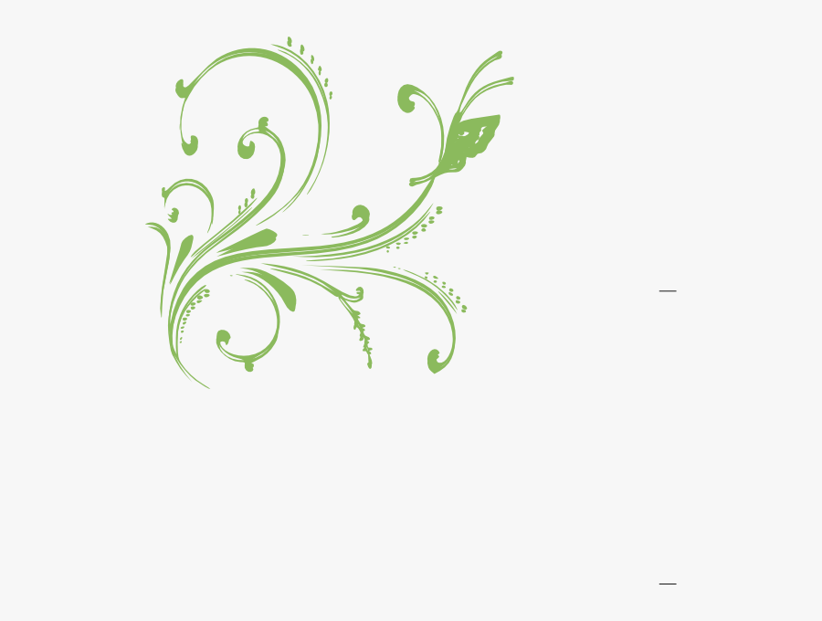 White Floral Designs Png, Transparent Clipart