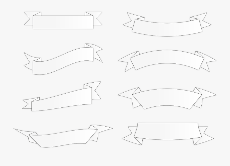 Forma De Banner Png, Transparent Clipart