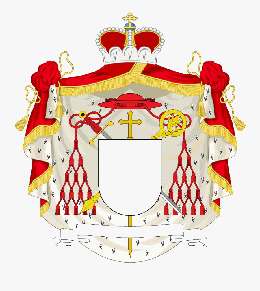 02 Coa Cardinal Prince-bishop, Transparent Clipart