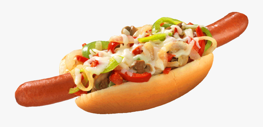 Hot Dog, Home Pink Hot Dogs - Dodger Dog, Transparent Clipart