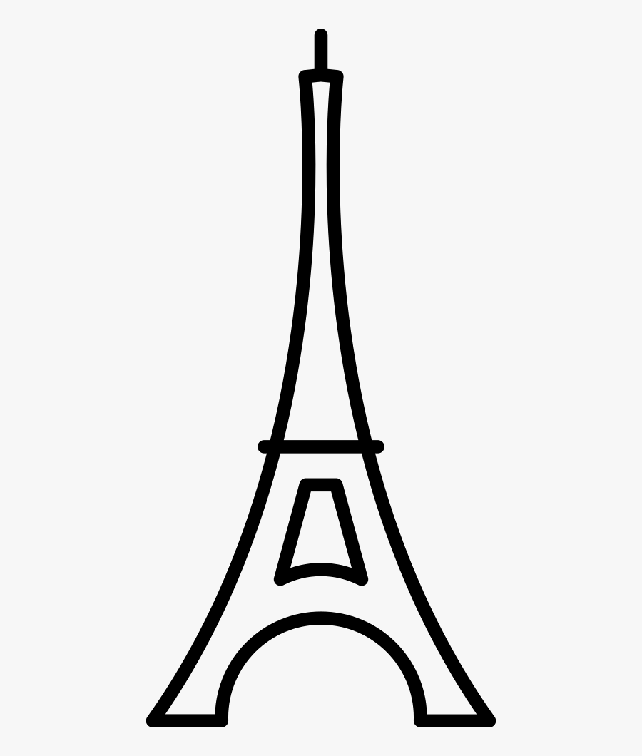 The Eiffel Tower - Eiffel Tower Png Icon, Transparent Clipart