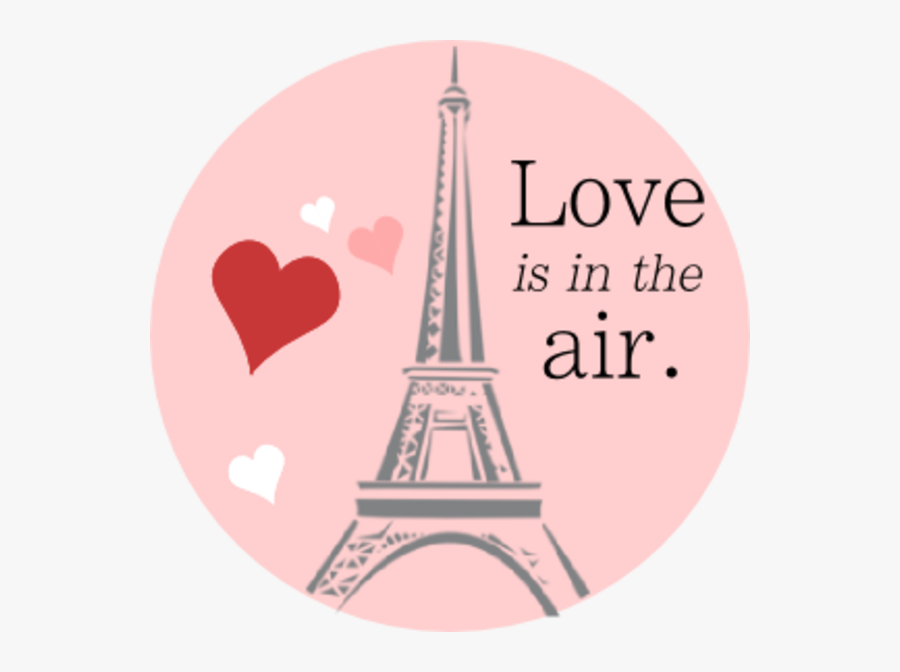 Red Eiffel Tower Png, Transparent Clipart