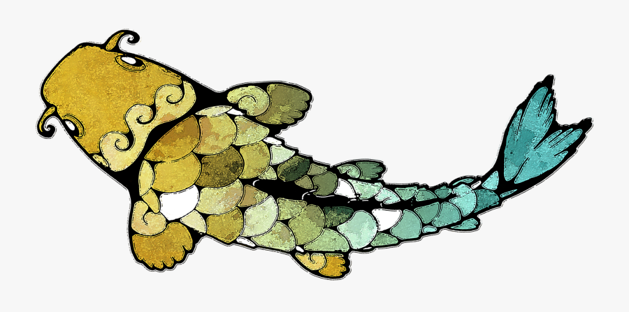 Program Society Of San - 2 Japanese Koi Clipart, Transparent Clipart