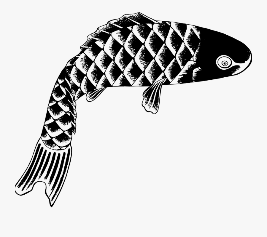 Vintage Png Patterns Pinterest - รูป ปลา ขาว ดำ, Transparent Clipart