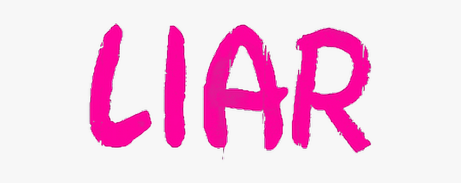 Pink - Liar Liar Pants On Fire, Transparent Clipart