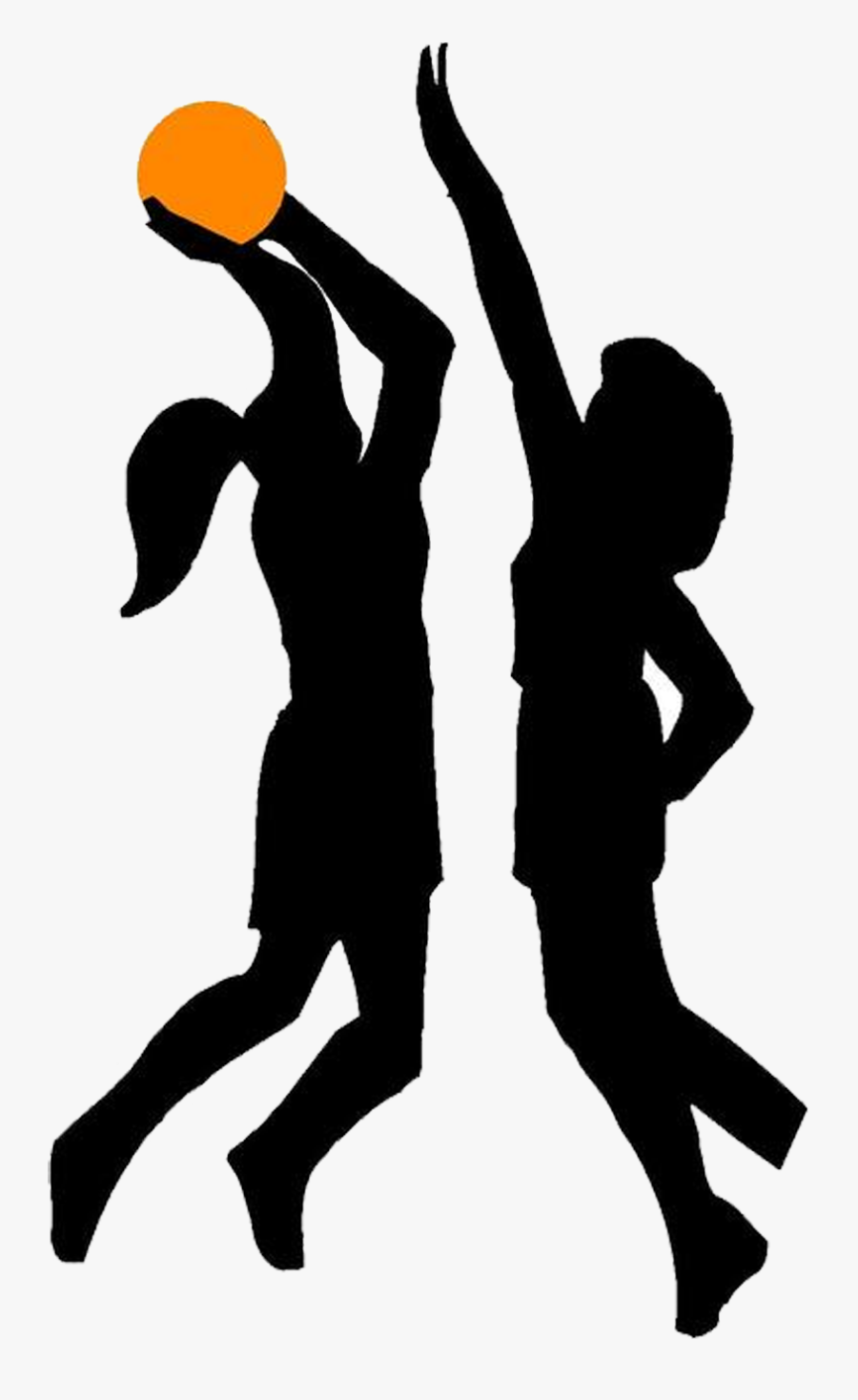 Women"s Basketball Female Sport Clip Art - Free Girls Basketball Clipart, Transparent Clipart