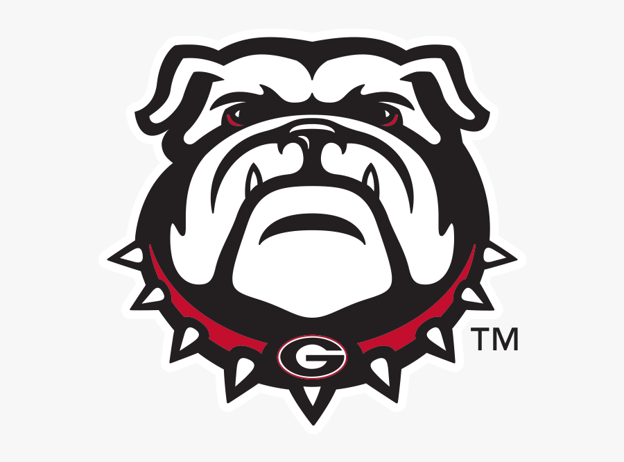 Uga Stickers Messages Sticker-3 - Georgia Bulldog Logo Png, Transparent Clipart