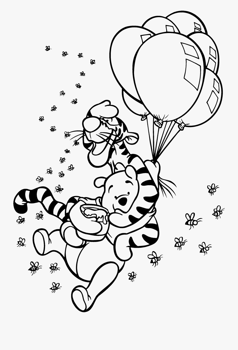 Transparent Baby Winnie The Pooh Png - If There Ever Comes A Day When We Can T Be Together, Transparent Clipart