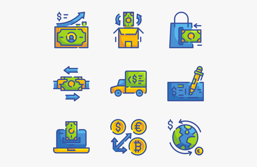 Money Exchange, Transparent Clipart