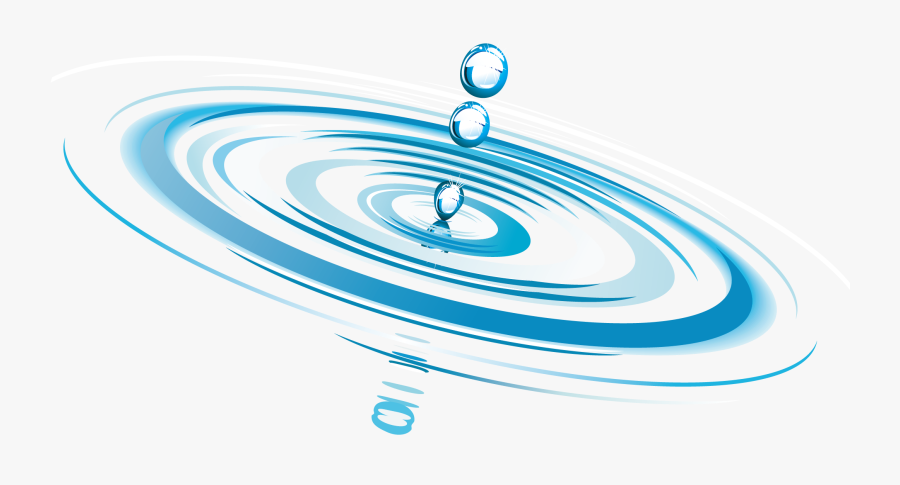 Drip Effect Transprent - Drip In Water Circle, Transparent Clipart