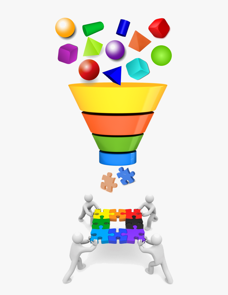 Online Sales Funnels, Transparent Clipart