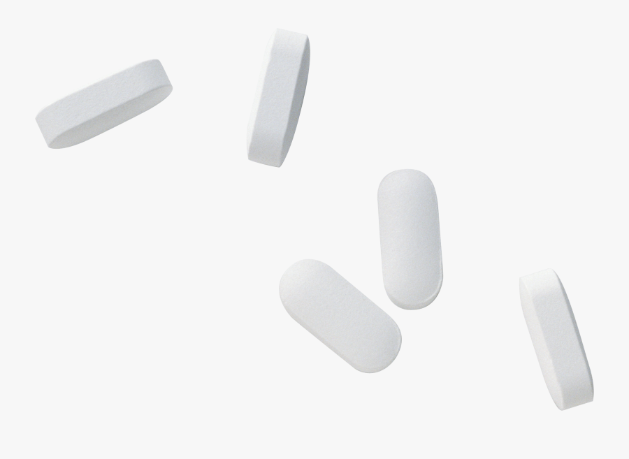 Transparent Pills Clipart Black And White - Transparent Background White Capsule Png, Transparent Clipart