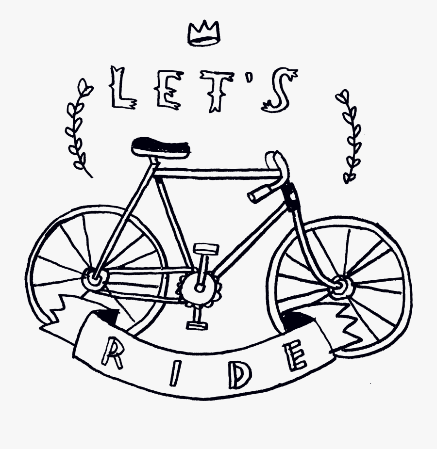 Let's Ride, Transparent Clipart