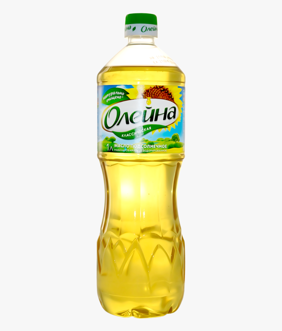 Sunflower Oil Bottle Png Image - Cooking Oil Png, Transparent Clipart