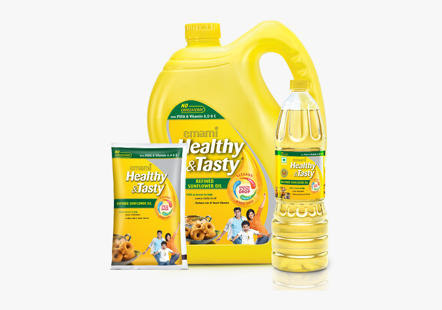 Emami Tasty And Healthy Oil, Transparent Clipart