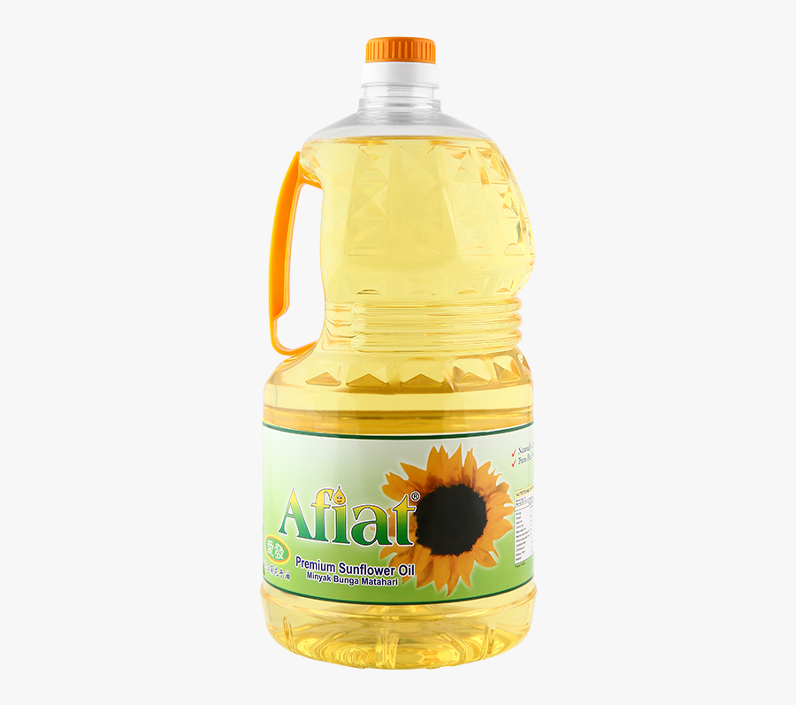 Afiat Sunflower Oil Canister Png Image - Vegetable Oil, Transparent Clipart