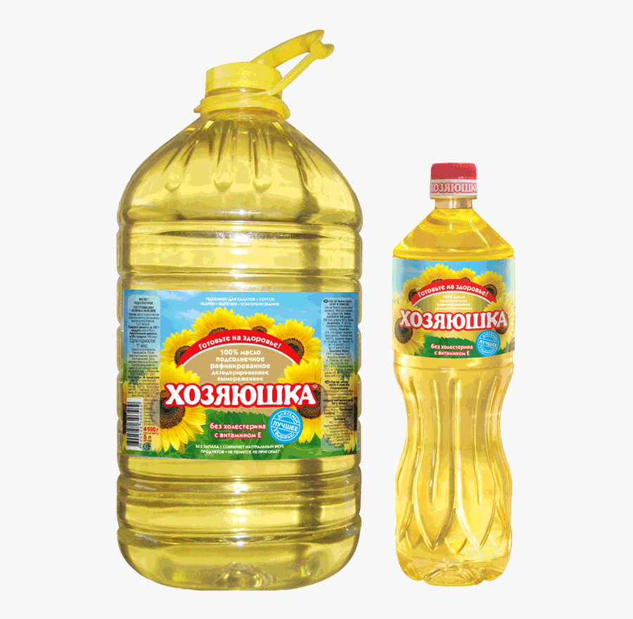 Russian Sunflower Oil Png Image - Масла Пнг, Transparent Clipart