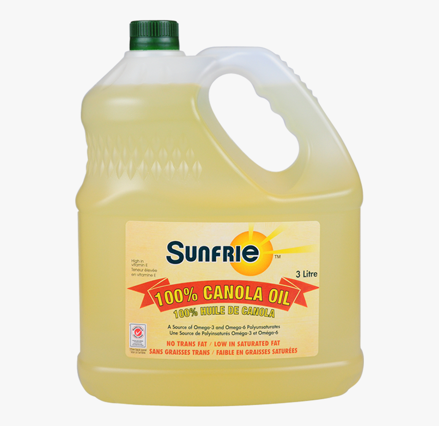 Sunfrie Canola Oil, Transparent Clipart