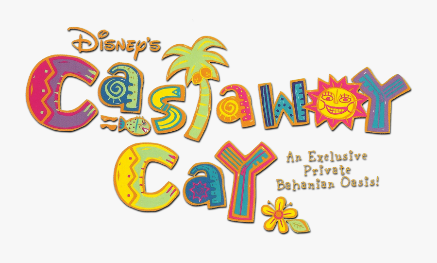 Disney Castaway Cay Postcard - Disney, Transparent Clipart