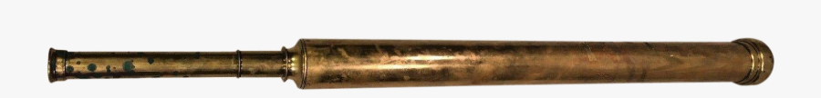 Clip Art Antique Spyglass - Rifle, Transparent Clipart