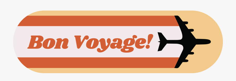 Bon Voyage"
 Class="lazyload Lazyload Mirage Featured - Airplane Silhouette, Transparent Clipart