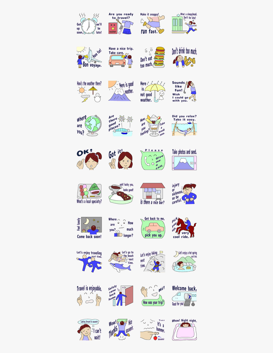 Bon Voyage - Illustration, Transparent Clipart