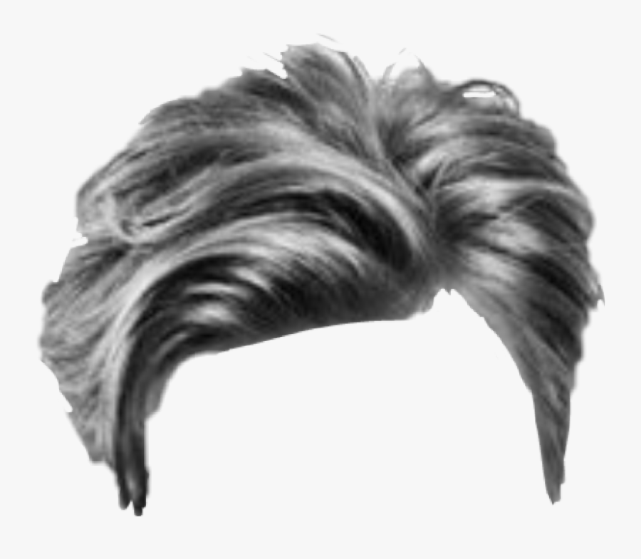 Transparent Hairstyle Clipart - Mens Off Center Part Haircut, Transparent Clipart